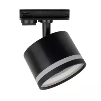 Трековый светильник спот светодиодный Jazzway 31 GX53 15 Вт однофазный 2 м цвет черный