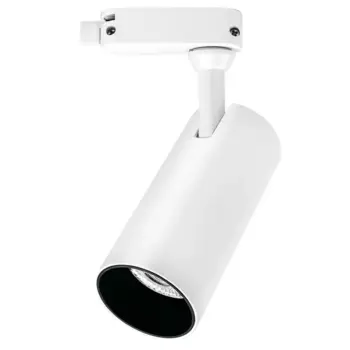 Трековый светильник спот светодиодный Jazzway 32 Вт однофазный 6 м цвет белый