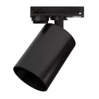 Трековый светильник спот светодиодный Jazzway 36 GU10 15 Вт однофазный 2 м цвет черный