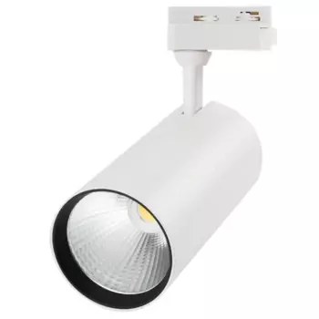 Трековый светильник спот светодиодный Volpe ULB-Q276 32W/3000К 32 Вт однофазный цвет белый