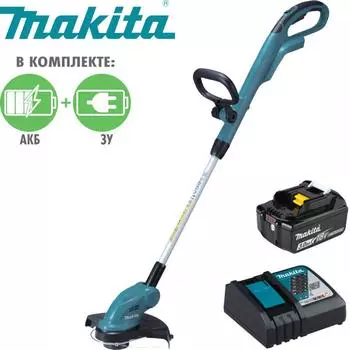 Триммер аккумуляторный Makita DUR181RF 18 В АКБ и ЗУ в комплекте