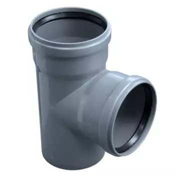 Тройник 110x110 мм 90°