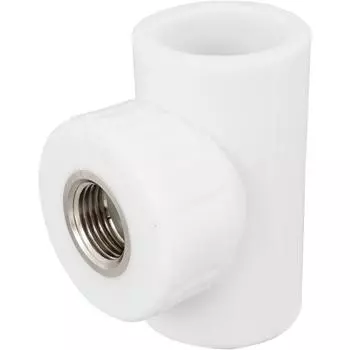 Тройник комбинированный Valfex 32x1/2"x32 мм ВР полипропилен