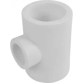 Тройник переходной Политэк 40x25x40 мм полипропилен
