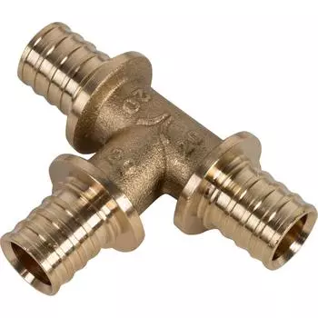 Тройник Pro Aqua 20x20x20 мм латунь AX20020