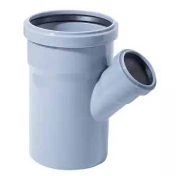 Тройник Дигор 45° 110x50 мм, полипропилен