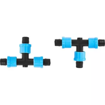 Тройник для капельной ленты BOUTTE, 16 мм 2 шт.