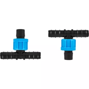 Тройник для капельной ленты BOUTTE, 2 шт.
