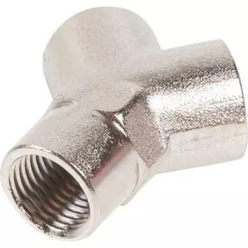 Тройник для компрессора Elitech Y - 1/4 FFF