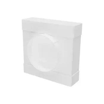 Тройник для плоских воздуховодов Fonet 60x204 мм D125 мм пластик