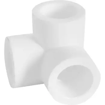 Тройник двухплоскостной Aquabeam 20x20x20 мм полипропилен AB.PPR.002.DT.020