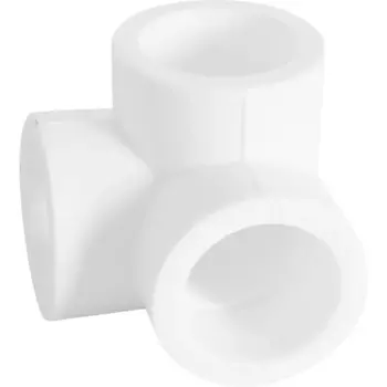 Тройник двухплоскостной Aquabeam 32x32x32 мм полипропилен