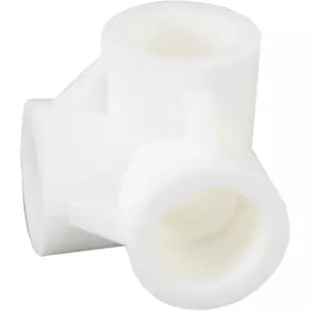 Тройник двухплоскостной РВК 25x25x25 мм полипропилен