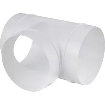 Тройник для круглых воздуховодов Equation D125 мм пластик