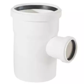 Тройник Equation с шумопоглощением 110x50 мм 87° полипропилен