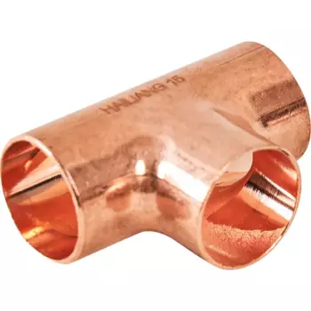 Тройник Hailiang 15 мм медь