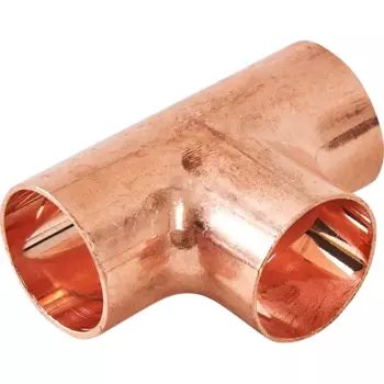 Тройник Hailiang 22 мм медь