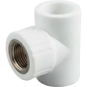 Тройник комбинированный Ростурпласт 25x1/2"x25 мм ВР полипропилен