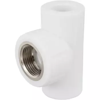 Тройник комбинированный Valfex 20x3/4"x20 мм ВР полипропилен 10127120