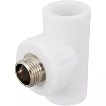 Тройник комбинированный Valfex 25x1/2"x25 мм НР полипропилен 10128125