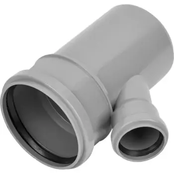 Тройник канализационный Мультимирпласт 110x50/45° мм полипропилен