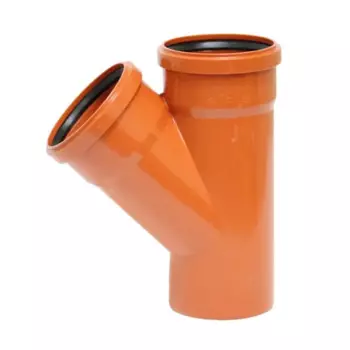 Тройник наружный 45° 110x110 мм