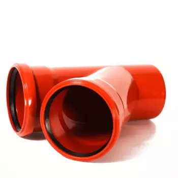 Тройник наружный 45° 110x110 мм