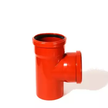 Тройник наружный 87° 110x110 мм