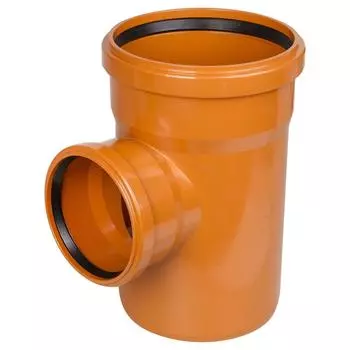 Тройник наружный 87° 160x110 мм