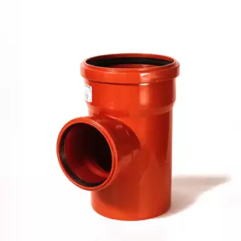 Тройник наружный 87° 160x110 мм