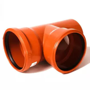 Тройник наружный 87° 160x160 мм