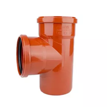 Тройник наружный 87° VDL 110 мм полипропилен