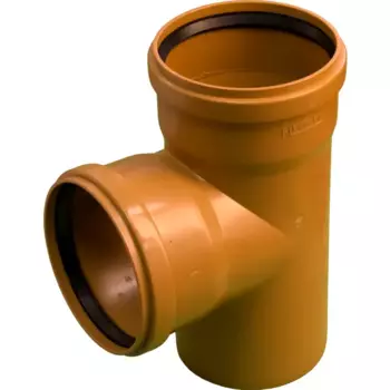 Тройник наружный 90° 110x110 мм
