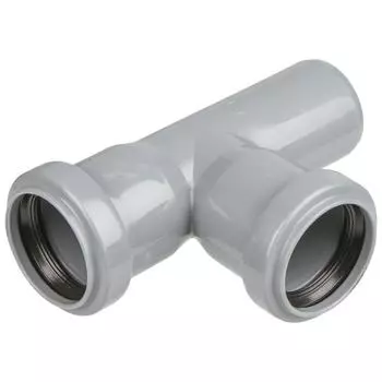 Тройник Политэк 40x40x40/87° полипропилен