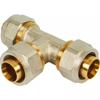 Тройник Stout 32x32x32 мм латунь SFS-0009-000032