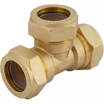 Тройник Stahlmann 20x20x20 мм латунь STWL20/20/200BEF