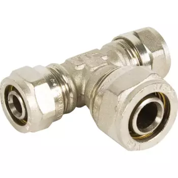 Тройник переходной Valtec 16x20x16 мм латунь VTM.331