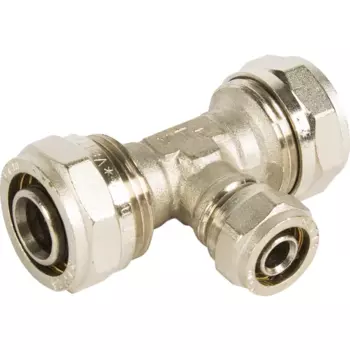 Тройник переходной Valtec 26x16x26 мм латунь VTM.331