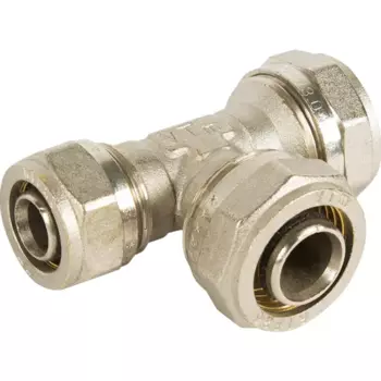 Тройник переходной Valtec 26x26x20 мм латунь VTM.331