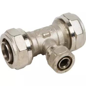 Тройник переходной Valtec 32x20x32 мм латунь VTM.331