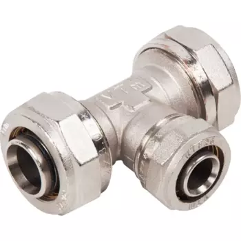 Тройник переходной Valtec 32x26x32 мм латунь VTM.331