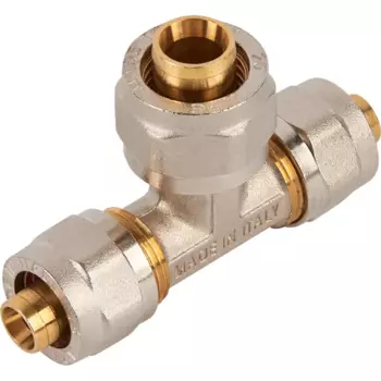 Тройник переходной Stout 16x20x16 мм латунь SFS-0010-162016