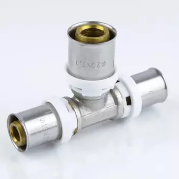 Тройник переходной Aquasfera 20x16x20 мм латунь 027-8839