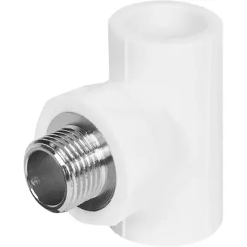 Тройник комбинированный Valtec 25x1/2"x25 мм НР ВП полипропилен VTP.733.0.02504