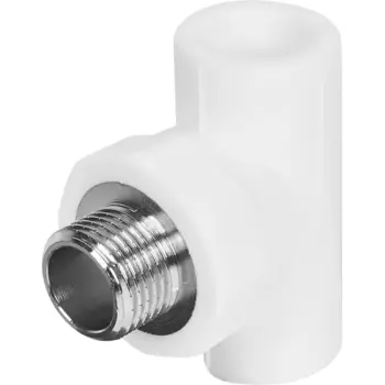 Тройник комбинированный Valtec 20x1/2"x20 мм НР ВП полипропилен VTP.733.0.02004