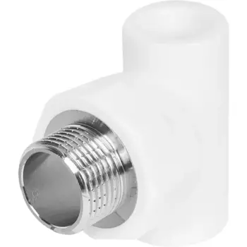 Тройник комбинированный Valtec 20x3/4"x20 мм НР ВП полипропилен VTP.733.0.02005