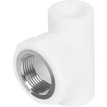 Тройник комбинированный Valtec 20x3/4"x20 мм ВР ВП полипропилен VTP.732.0.02005