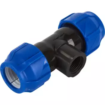 Тройник комбинированный Valfex 25x1/2"x25 мм ВР полипропилен 1210012501225