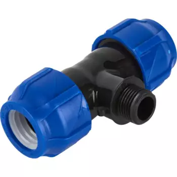 Тройник комбинированный Valfex 25x1/2"x25 мм НР полипропилен 1210022501225