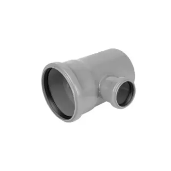 Тройник Политрон 110x110x50/87° полипропилен